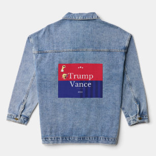 Trump Vance 2024 Denim Jacket