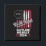Trump Vance 2024 Donald Trump Outlaw Hillbilly  Magnet<br><div class="desc">Trump Vance 2024 Donald Trump Outlaw Hillbilly</div>