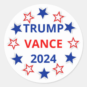 Trump, Vance 2024 election Sticker