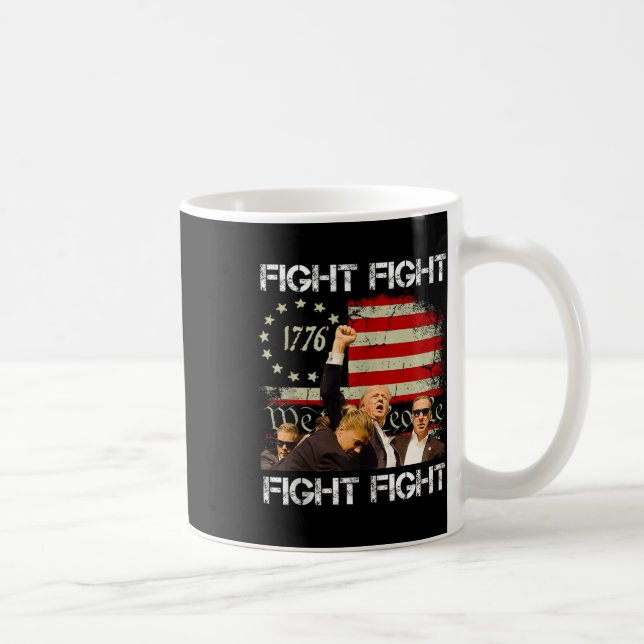 Trump Vance 2024 Fight  Coffee Mug (Right)