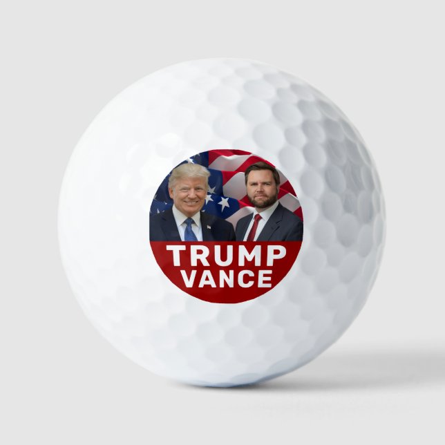 Trump Vance 2024  Golf Balls (Front)