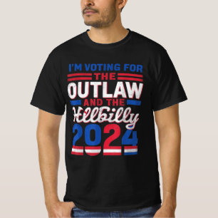 Trump Vance 2024 J.D. Vance Outlaw Hillbilly T-Shirt