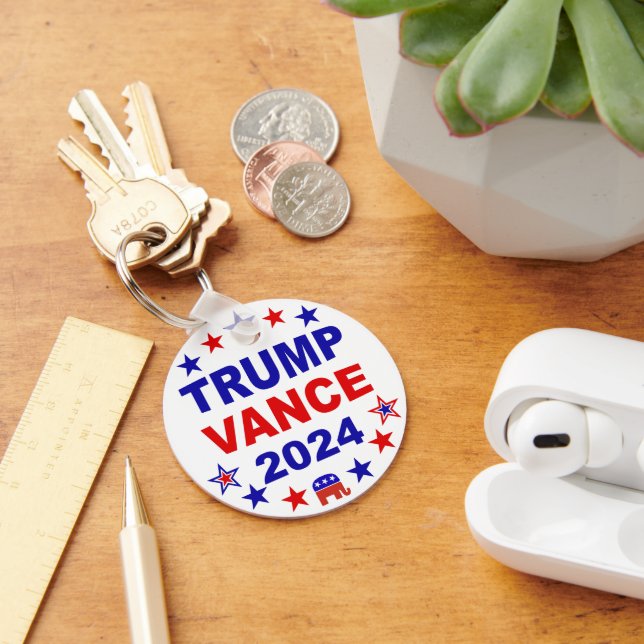 Trump Vance 2024 Key Ring (Desk)