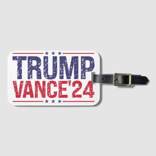 Trump Vance 2024  Luggage Tag (Front Horizontal)