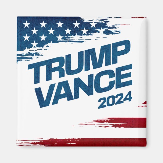 Trump Vance 2024 Magnet (Front)