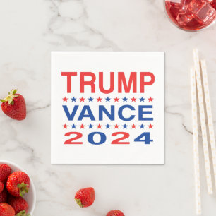 Trump Vance 2024 Napkin
