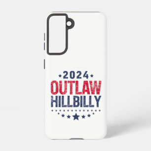Trump Vance 2024 Outlaw Hillbilly US Flag Samsung Galaxy Case