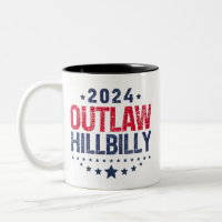 Trump Vance 2024 Outlaw Hillbilly US Flag
