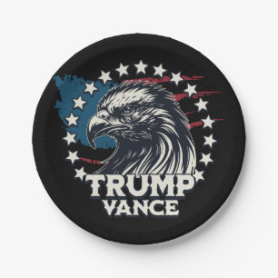 Trump Vance 2024 Paper Plate
