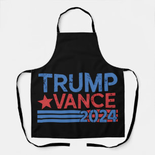 Trump Vance 2024 President 47 USA Vintage Apron