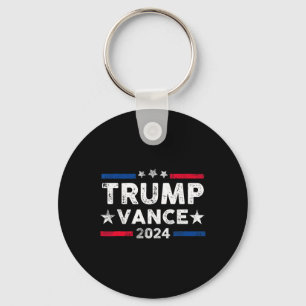 Trump Vance 2024 President Trump Supporter Re-elec Key Ring