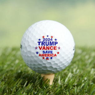 Trump Vance 2024 Save America Golf Balls