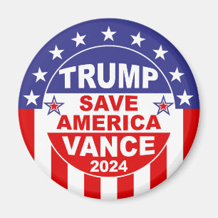 TRUMP VANCE 2024 SAVE AMERICA MAGNET