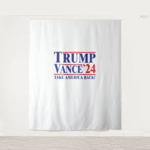 Trump Vance 2024 "Take America Back" Tapestry