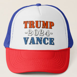 TRUMP VANCE 2024 TRUCKER HAT