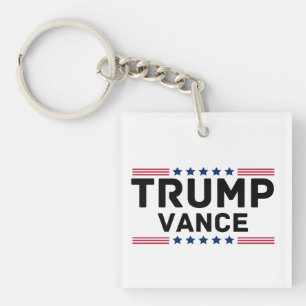 Trump Vance 2024 Trump Support Election Gift Key Ring