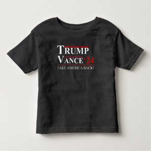 Trump Vance 2024 Vice President VP Trump 2024 Toddler T-Shirt