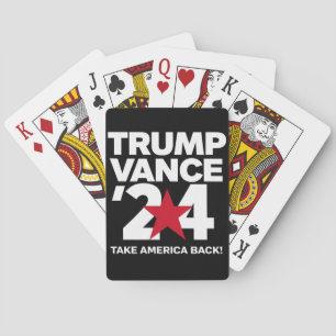 Trump Vance 2024 Vote Trump 2024 Election Playing Cards