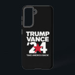 Trump Vance 2024 Vote Trump 2024 Election Samsung Galaxy Case<br><div class="desc">Trump Vance 2024 Vote Trump 2024 Election</div>
