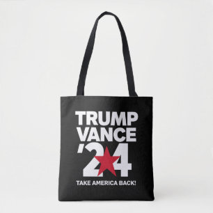 Trump Vance 2024 Vote Trump 2024 Election Tote Bag