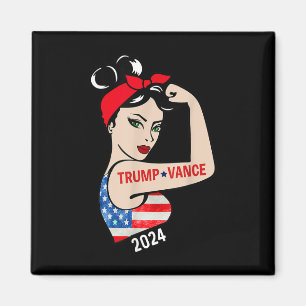 Trump Vance 2024 Vp Vice President America Electio Magnet