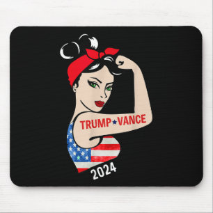 Trump Vance 2024 Vp Vice President America Electio Mouse Pad