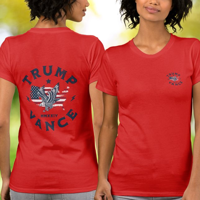 Trump Vance 2024 Womens  T-Shirt (Creator Uploaded)