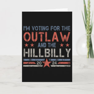 Trump Vance 2025 Donald Trump J D Vance Outlaw Hil Card