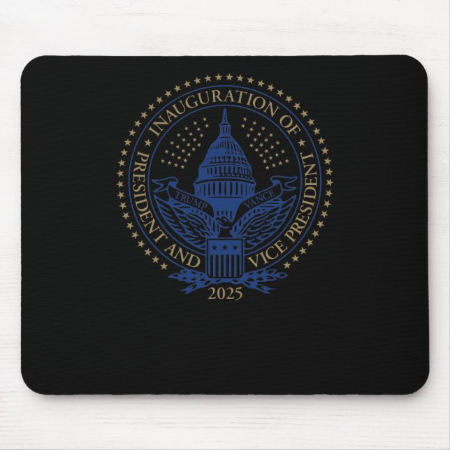Trump Vance 2025 Inauguration Seal 2  Mouse Pad (Front)