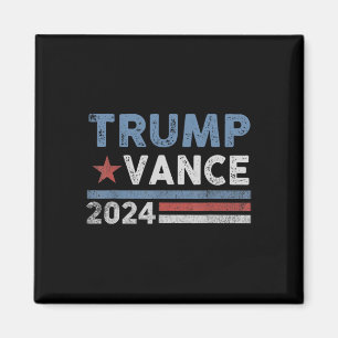 Trump Vance 2025 President Trump Supporter Re-elec Magnet