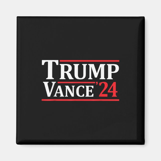 Trump Vance 24 Trump 2024  Magnet (Front)