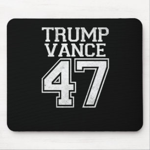 Trump Vance 47th President Vintage Number Mouse Pad