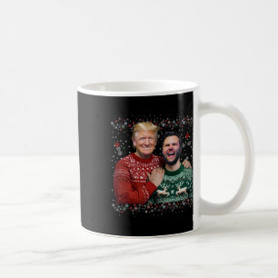 Trump Vance Brothers Funny Ugly Christmas Xmas Swe Coffee Mug