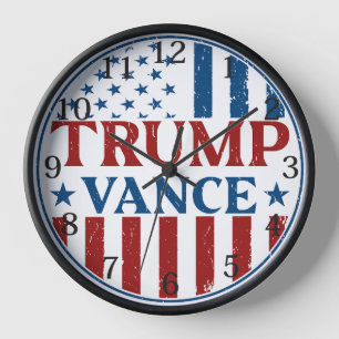 Trump Vance  Clock