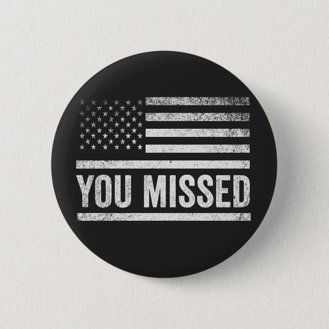 Trump Vance Election Ugly Christmas Sweater 6 Cm Round Badge (Front)