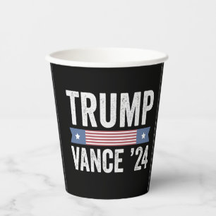 Trump Vance Election Ugly Christmas Sweater Paper Cups