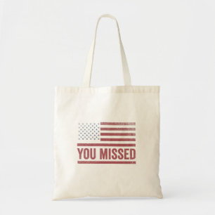 Trump Vance Election Ugly Christmas Sweater Tote Bag