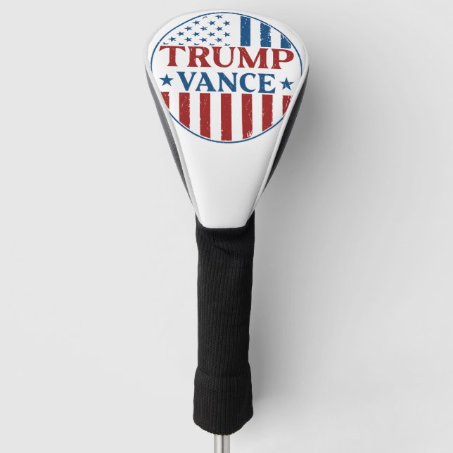 Trump Vance  Golf Head Cover (Front)
