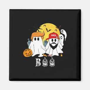 Trump Vance Halloween Ghost Boo Trump 2025 Magnet