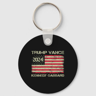 Trump Vance Kennedy Gabbyrd Checkmate Take America Key Ring