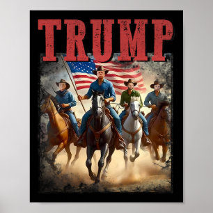 Trump Vance Kennedy Presidential Election 2024  Poster