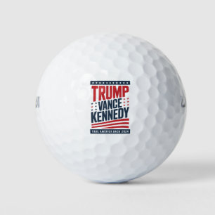 Trump Vance Kennedy Take America Back 2024 Golf Balls