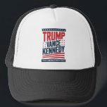 Trump Vance Kennedy Take America Back 2024  Trucker Hat<br><div class="desc">Trump Vance Kennedy Take America Back 2024 Election</div>