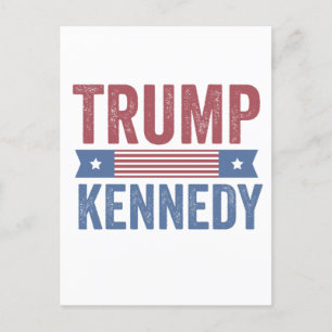 Trump Vance Kennedy take America back again Announcement Postcard