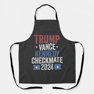 Trump Vance Kennedy take America back again Apron