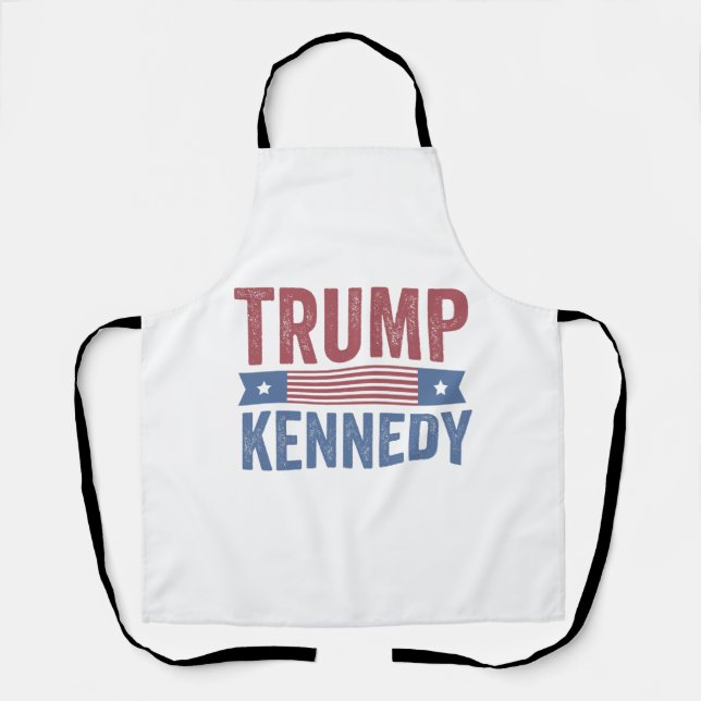 Trump Vance Kennedy take America back again Apron (Front)