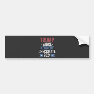 Trump Vance Kennedy take America back again Bumper Sticker