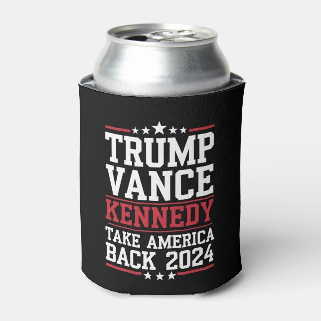 Trump Vance Kennedy Take America Back Again Can Cooler (Can Front)
