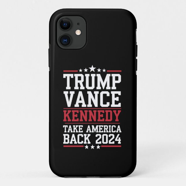 Trump Vance Kennedy Take America Back Again Case-Mate iPhone Case (Back)