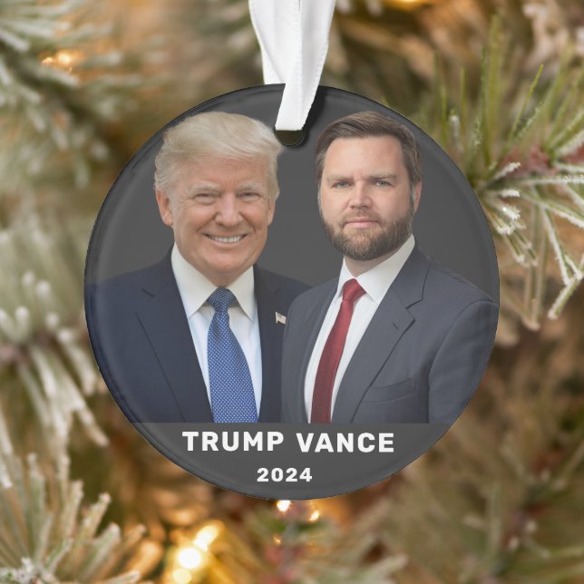Trump Vance  Ornament (Tree)
